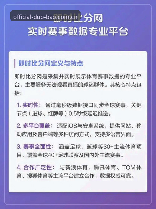 多宝体育官方入口最新版 多宝体育平台v2.4.0全面解析:赛事直播与数据服务的创新升级之路